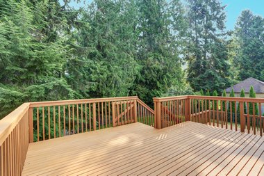 Tacoma outdoor deck options in WA near 98402